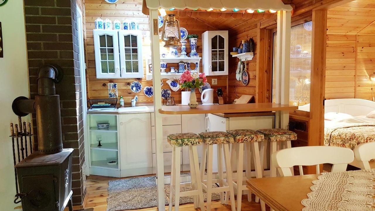 Domek Letniskowy Na Kaszubach Lub Apartament Z Kominkiem Puck Esterno foto
