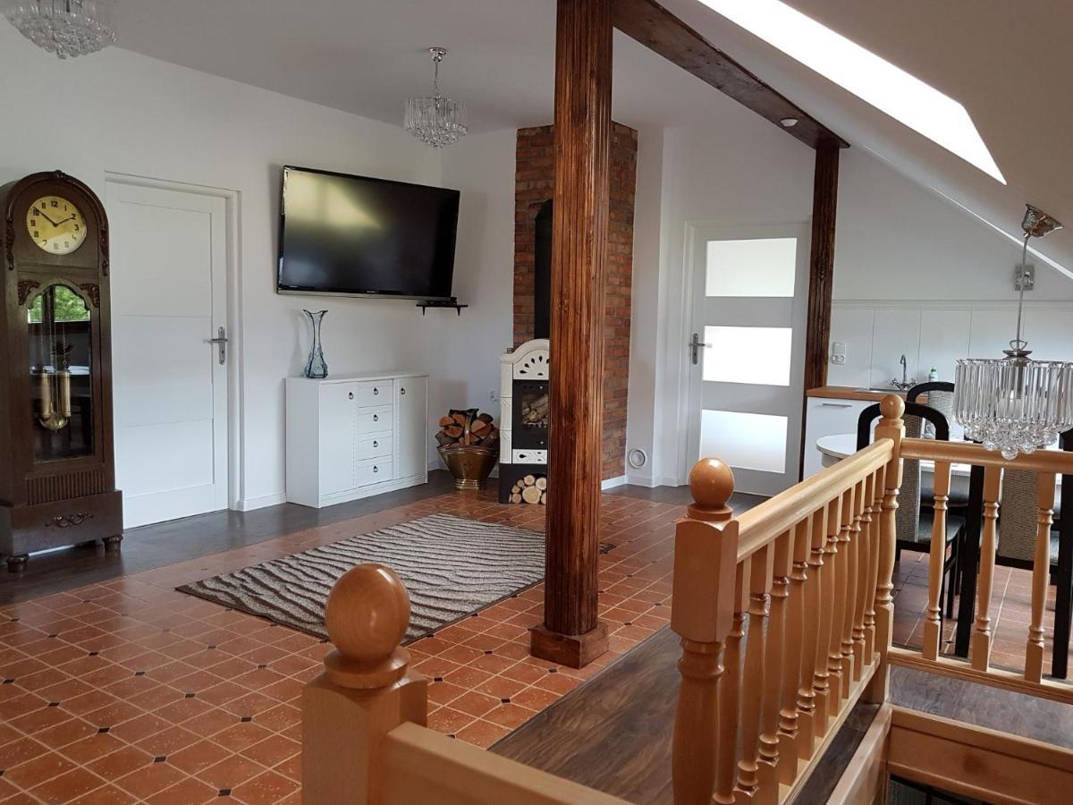 Domek Letniskowy Na Kaszubach Lub Apartament Z Kominkiem Puck Esterno foto